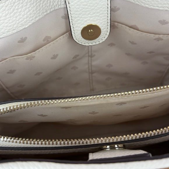 💥KATE SPADE - Jackson Straw Medium Triple Compartment Satchel - 178U088 - Picture 14 of 15